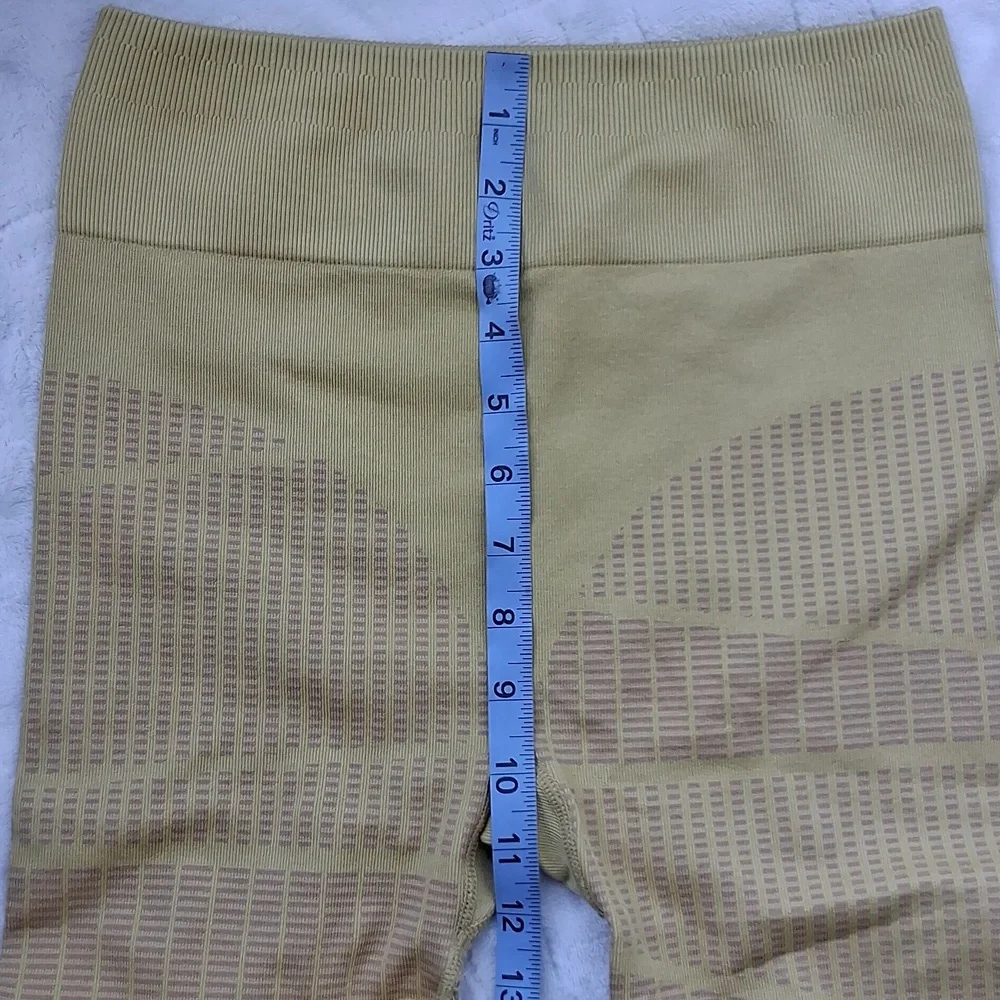 Fabletics Yellow Seamless Leggings Size S